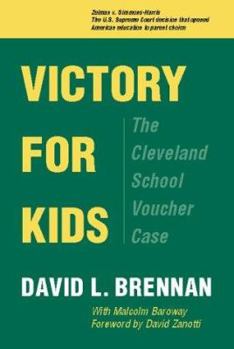 Hardcover Victory for Kids: The Cleveland Voucher Case Book