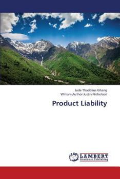 Paperback Product Liability Book