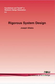 Paperback Rigorous System Design Book