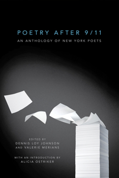 Paperback Poetry After 9/11: An Anthology of New York Poets Book