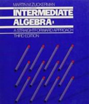 Paperback Workbook to Accompany Intermediate Algebra Book