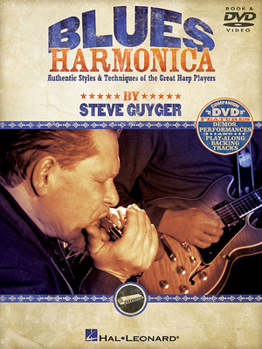 Paperback Blues Harmonica: Authentic Styles & Techniques of the Great Harp Players Book
