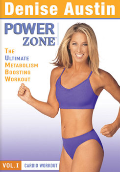 DVD Denise Austin Power Zone: Ultimate Metabolism Boosting Workout Book