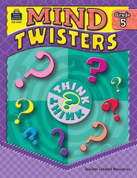 Paperback Mind Twisters, Grade 5 Book