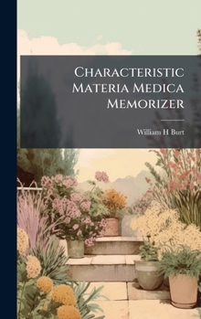 Hardcover Characteristic Materia Medica Memorizer Book