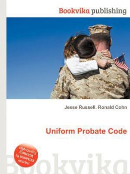 Paperback Uniform Probate Code Book