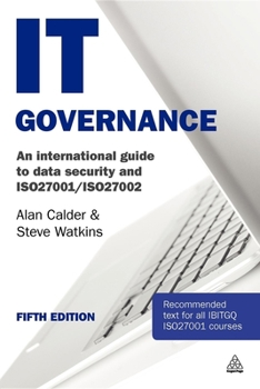 Paperback IT Governance: An International Guide to Data Security and ISO27001/ISO27002 Book