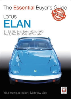 Paperback Lotus Elan: S1 to Sprint and Plus 2 to Plus 2s 130/5 1962 to 1974 Book