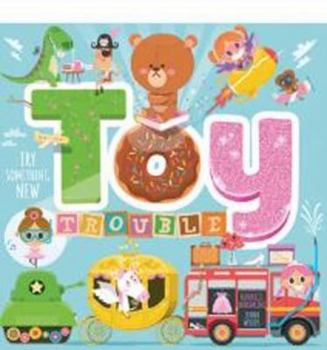 Paperback Toy Trouble (Picture Flats and CD) Book