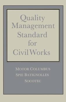 Hardcover Quality Management Standard for Civil Works Book