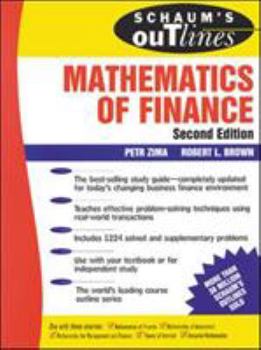 Paperback Schaum's Outline of Mathematics of Finance Book