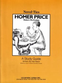 Paperback Homer Price: Novel-Ties Study Guides Book