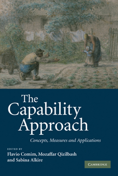 Paperback The Capability Approach: Concepts, Measures and Applications Book
