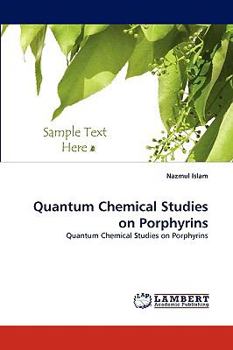 Paperback Quantum Chemical Studies on Porphyrins Book