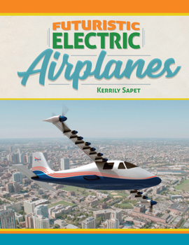Hardcover Futuristic Electric Airplanes Book