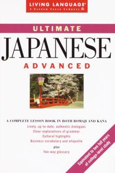 Paperback Ultimate Japanese: Advanced Book