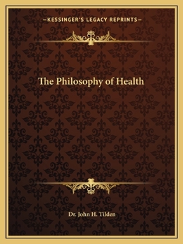 Paperback The Philosophy of Health Book