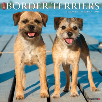 Calendar Just Border Terriers 2023 Wall Calendar Book