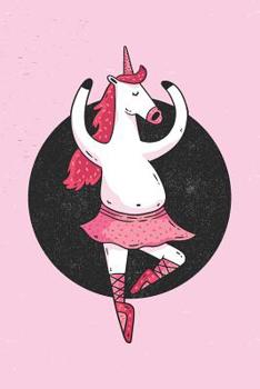 Paperback Ballet Unicorn: Graph Paper Notebook, 6x9 Inch, 120 pages Book
