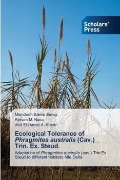 Paperback Ecological Tolerance of Phragmites australis (Cav.) Trin. Ex. Steud. Book
