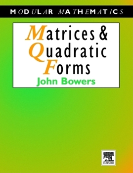 Paperback Matrices and Quadratic Forms Book