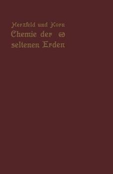 Paperback Chemie Der Seltenen Erden [German] Book