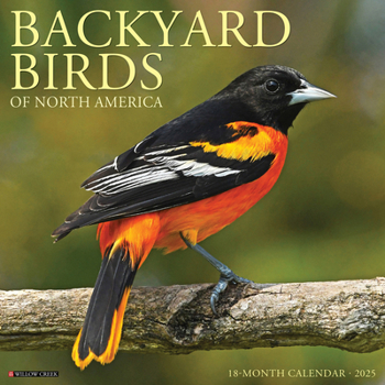 Unknown Binding Backyard Birds 2025 12 X 12 Wall Calendar Book