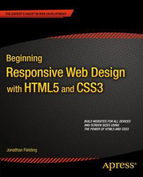 Paperback Beginning Responsive Web Design with HTML5 and CSS3 Book