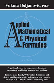 Paperback Applied Mathematical and Physical Formulas Pocket Reference Book