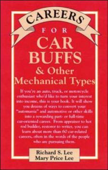 Paperback Careers for Car Buffs and Other Mechanical Types Book