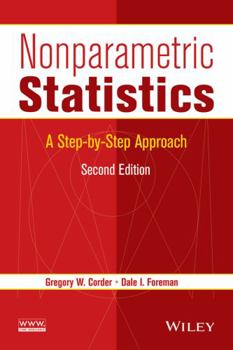 Hardcover Nonparametric Statistics: A Step-By-Step Approach Book