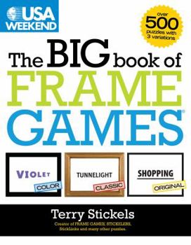 Paperback USA Weekend the Big Book of Frame Games Book