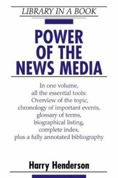 Hardcover Power of the News Media Book