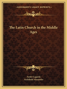 Paperback The Latin Church in the Middle Ages Book