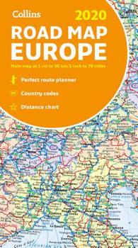Paperback Collins 2020 Road Map Europe Book