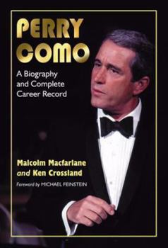 Hardcover Perry Como: A Biography and Complete Career Record Book