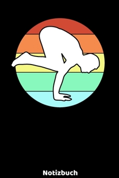 Yoga Notizbuch: Yoga Notizbuch mit Männer Silhouette und 120 linierten ca. DIN A5 Seiten. Für Yoga Fans Schüler und Lehrer, die ihre Notizen und ... für Freunde (German Edition)
