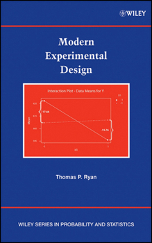 Hardcover Modern Experimental Design Book