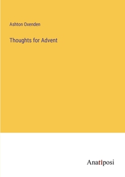 Paperback Thoughts for Advent Book