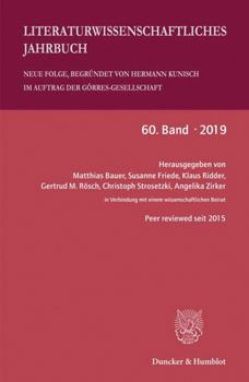 Paperback Literaturwissenschaftliches Jahrbuch: 6. Band (219) [German] Book
