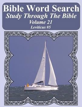Paperback Bible Word Search Study Through The Bible: Volume 21 Leviticus #5 [Large Print] Book