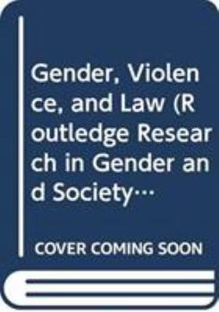 Hardcover Gender, Violence, and Law Book