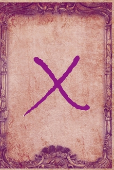 Letter X : Vintage Monogram Journal / Notebook, Vintage Notebook for Women, Girls and School: Blank lined journal diary notebook Size at 6 x 9 with 120 pages