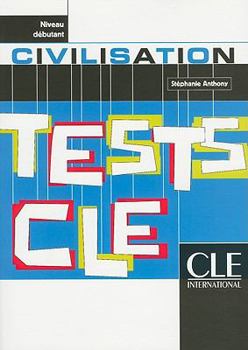 Paperback Tests CLE Civilisation, Niveau Debutant [French] Book