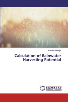 Paperback Calculation of Rainwater Harvesting Potential Book