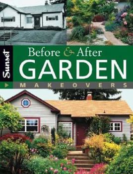 Paperback Before & After Garden Makeovers Book