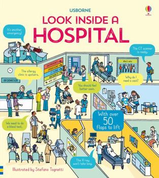 Look Inside a Hospital - Book  of the Usborne Look Inside