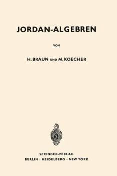 Hardcover Jordan-Algebren [German] Book