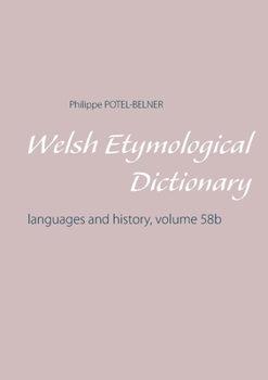 Paperback Welsh Etymological Dictionary Book
