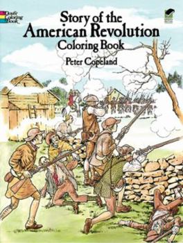 Paperback Story of the American Revolution Coloring Book